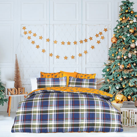Harris Tartan Stag - TC-124 - Duvet Cover Set