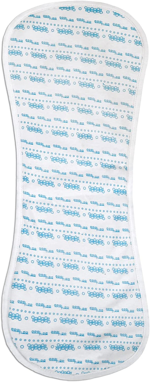 Baby 5 Pack Soft Jersey Padded Burp Cloths