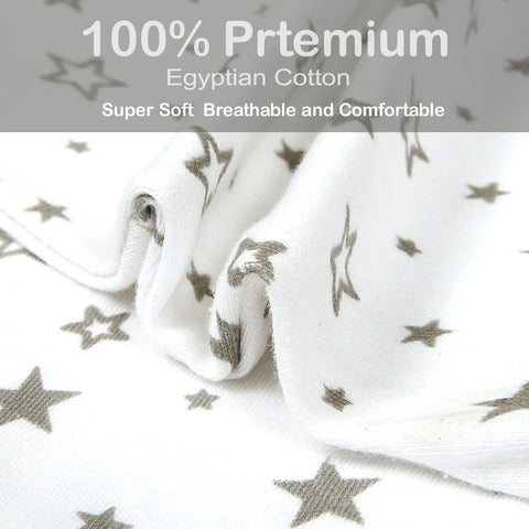 Baby 3 Pack Soft Jersey Padded Swaddle Wrap