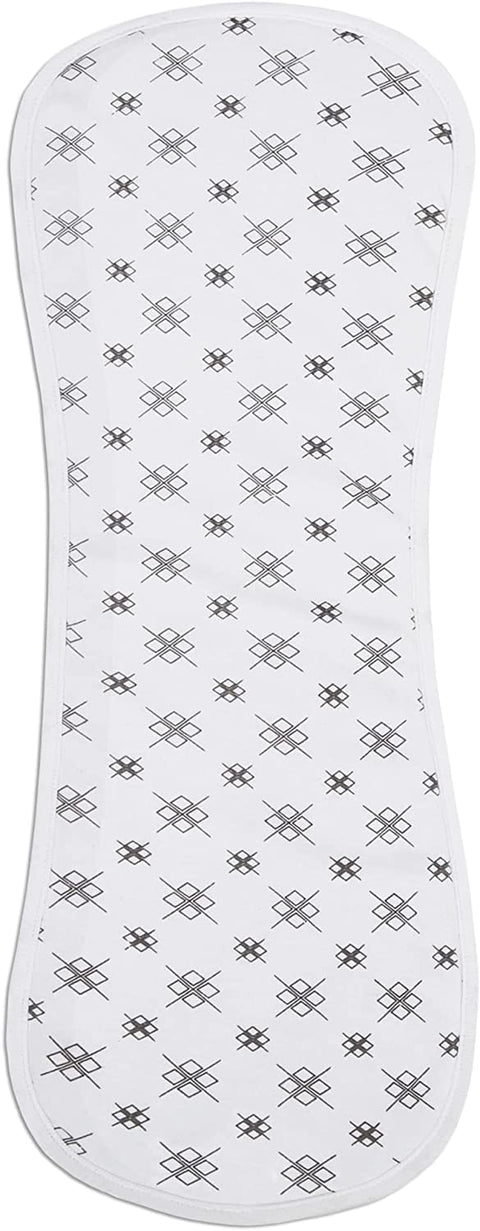 Baby 5 Pack Soft Jersey Padded Burp Cloths