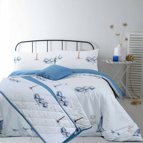 Beachcomber Quilted Bedspread