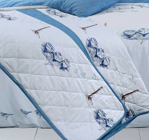 Beachcomber Quilted Bedspread