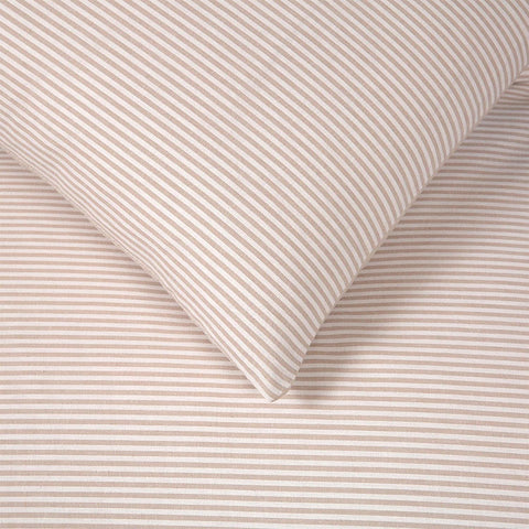 Boxter Stripe Ivory Toddlers Duvet Cover Set