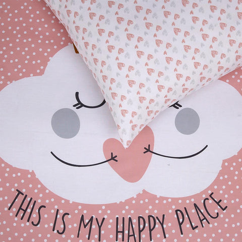 Chill Girl Pink Kids Duvet Cover Set