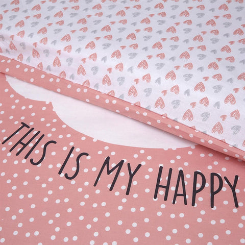 Chill Girl Pink Kids Duvet Cover Set