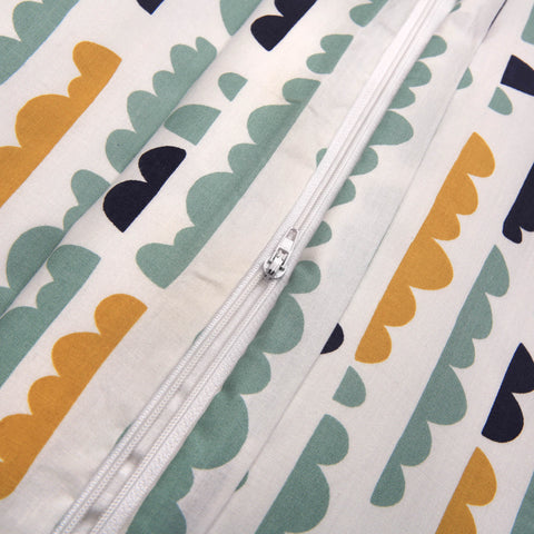 Cumulo Blue Surf Toddlers Duvet Cover Set