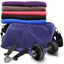 Egyptian Cotton 600GSM Deluxe Without Pocket Zip Royal Blue Gym Towel