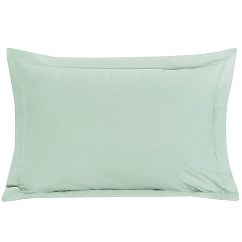 Plain Sof Poly Cotton Blend Oxford Pillowcase Pair Set