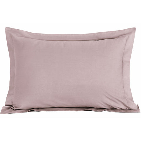 Plain Sof Poly Cotton Blend Oxford Pillowcase Pair Set