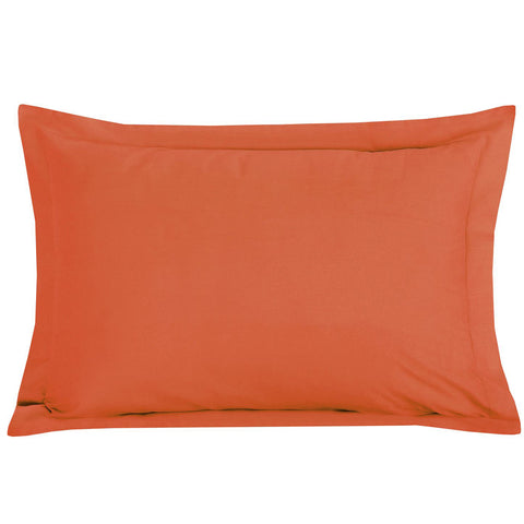 Plain Sof Poly Cotton Blend Oxford Pillowcase Pair Set