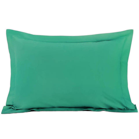 Plain Sof Poly Cotton Blend Oxford Pillowcase Pair Set
