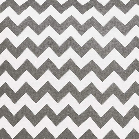 Grey Zigzag Cushion 45 x 45 cm