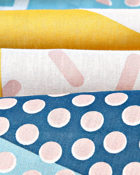Miami Geometric Quilted Bedspread