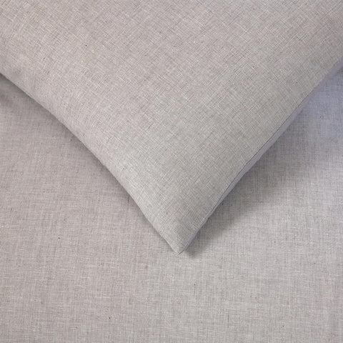 Leaden Chambray Grey Toddlers Duvet Cover Set