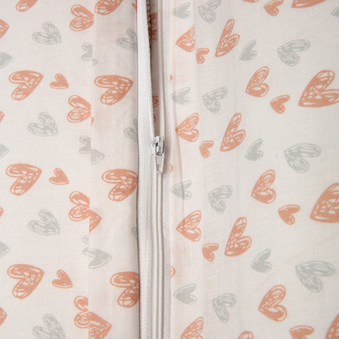 Love White Toddlers Duvet Cover Set
