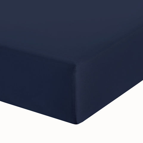 Percale TC-200 Plain Deep Fitted Sheet