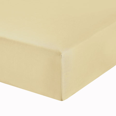 Percale TC-200 Plain Deep Fitted Sheet