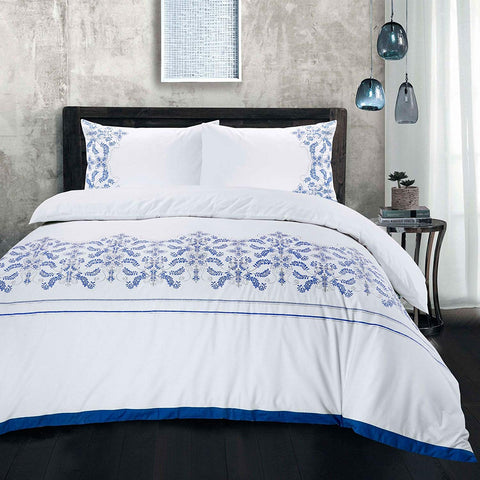 Antalia Embroidered Duvet Cover Set