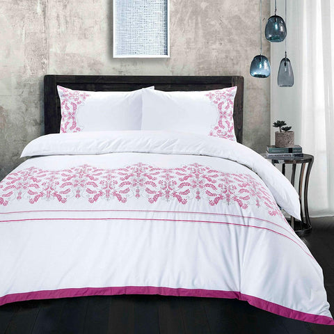 Antalia Embroidered Duvet Cover Set