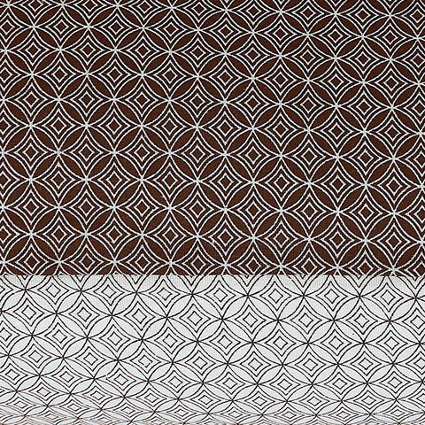 Christian Chocolate TC-124 Reversible Duvet Cover Set