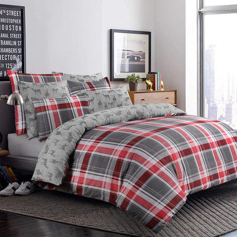 Harris Tartan Stag - TC-124 - Duvet Cover Set