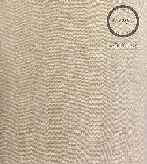 Herringbone Cream TC-116 Duvet Cover Set