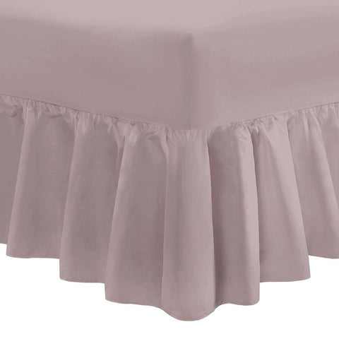 Egyptian Cotton Percale Deep Fitted Valance - 200 TC