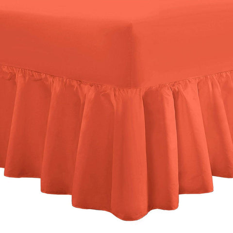 Egyptian Cotton Percale Deep Fitted Valance - 200 TC