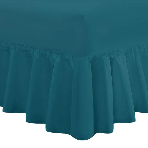 Egyptian Cotton Percale Deep Fitted Valance - 200 TC