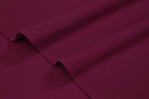 Plain Dyed Easy Care Contemporary Flat Top Bed Sheet