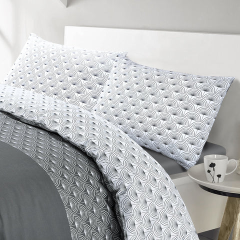 Paloma Grey Housewife Pillowcase Pair