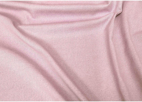 Plain Dyed Half Panama Cotton Blend Fabric Blush Pink by Meter – 175 cm Wide