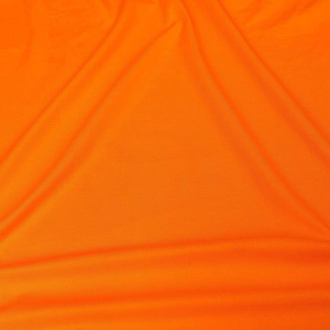 Plain Dyed Twill 100% Cotton Fabric Orange by Meter – 218 cm Wide