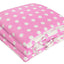Polka Dot Pink 100% Cotton Cot Bumper