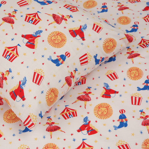 Festival Mulitcoloured Cotton Blend Toddler Duvet Set (T07)