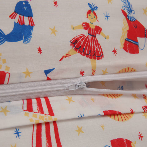 Festival Mulitcoloured Cotton Blend Toddler Duvet Set (T07)