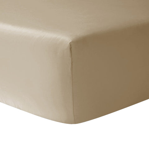 Egyptian TC-230 Cotton Sateen Deep Fitted Sheet