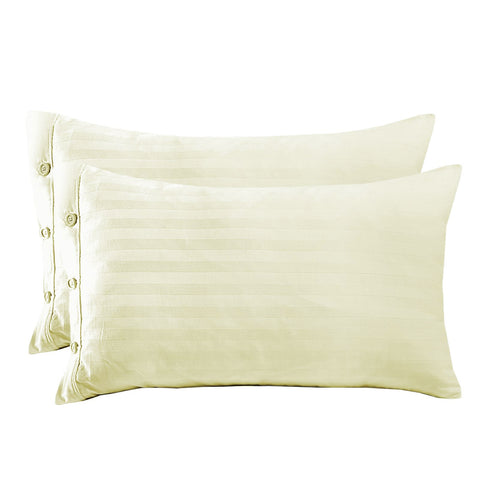 Regal 230 TC Egyptian Cotton Sateen Stripe Pillowcases