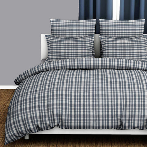 Bamford Check 100% Cotton Duvet Cover Set