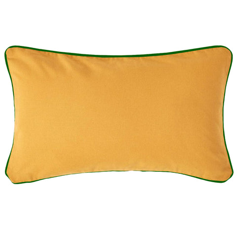 Spiro Ochre Boudoir Filled Cushion