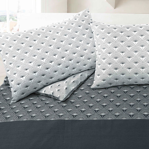 Paloma Grey Housewife Pillowcase Pair