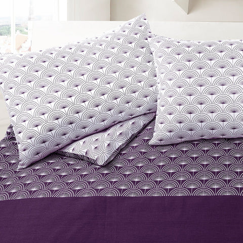Paloma Purple Housewife Pillowcase Pair