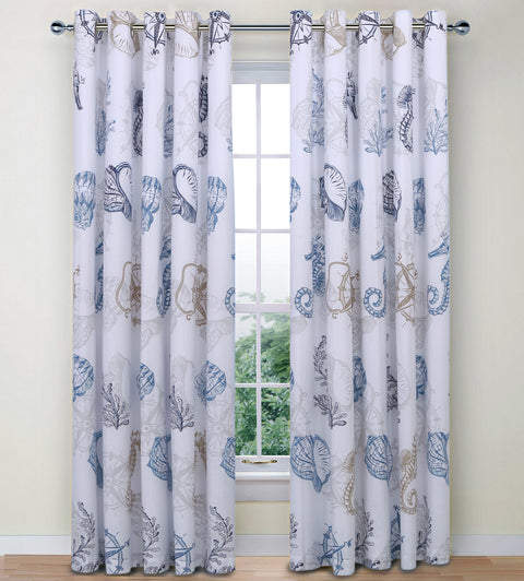 Seafarer Eyelet Curtains Set