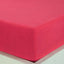 Thermal Pink 100% Cotton Flannelette Fitted Sheet