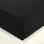 Thermal Black 100% Cotton Flannelette Fitted Sheet