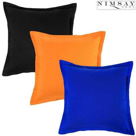 Twill 100% Cotton Flanged Cushion Cover