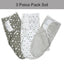Baby 3 Pack Soft Jersey Padded Swaddle Wrap