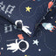Astro Black Toddlers Duvet Cover Set
