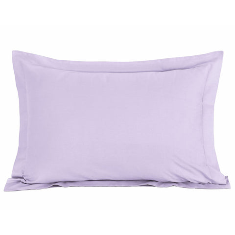 Plain Sof Poly Cotton Blend Oxford Pillowcase Pair Set