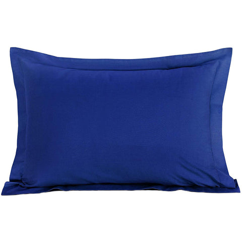 Plain Sof Poly Cotton Blend Oxford Pillowcase Pair Set